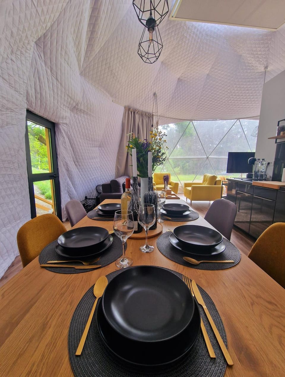 Nomad Domes Luxury tent in Romania