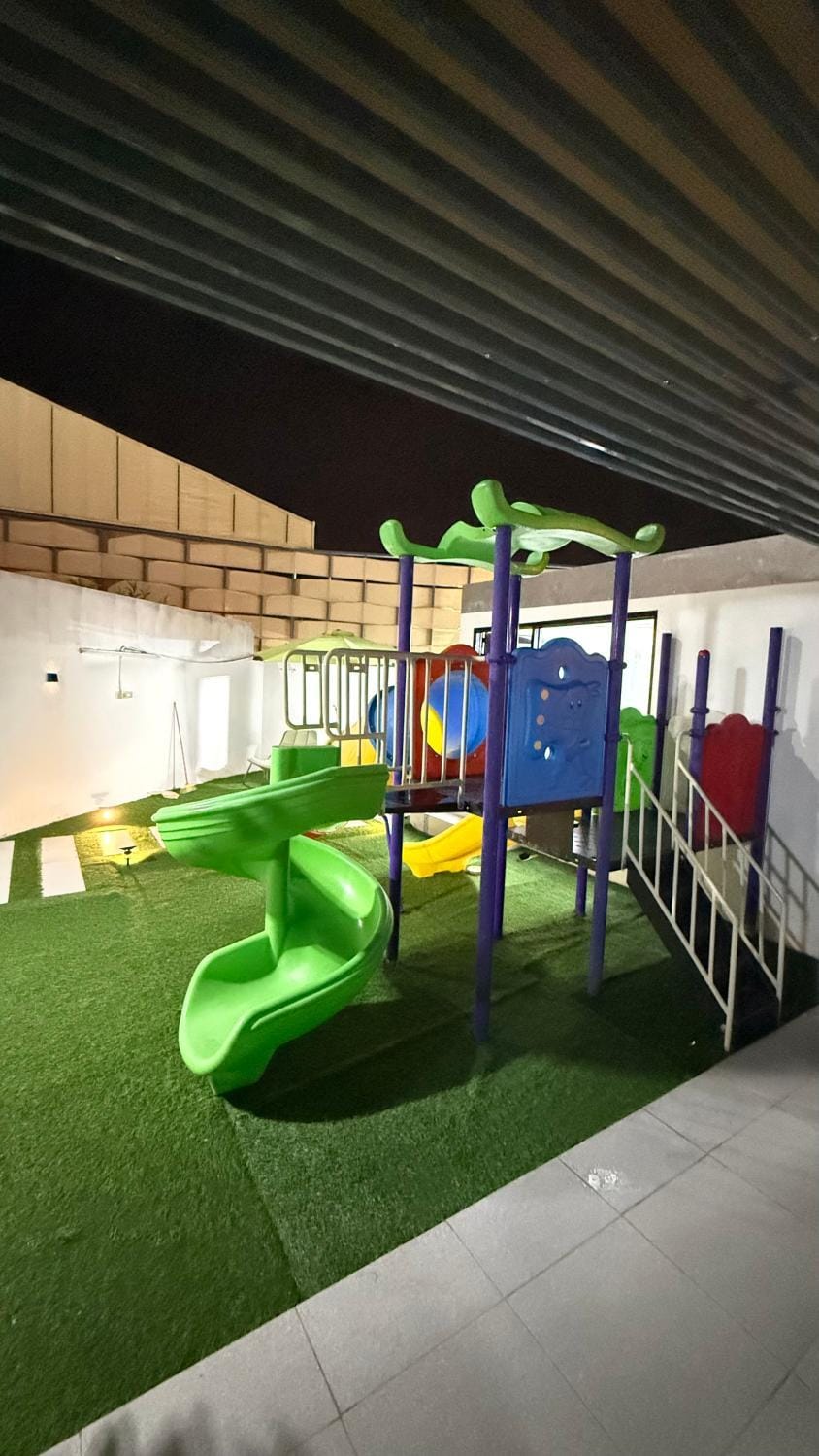 Children play ground, Evening entertainment
