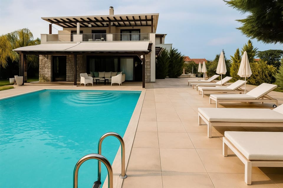 Property building, Day, Swimming pool