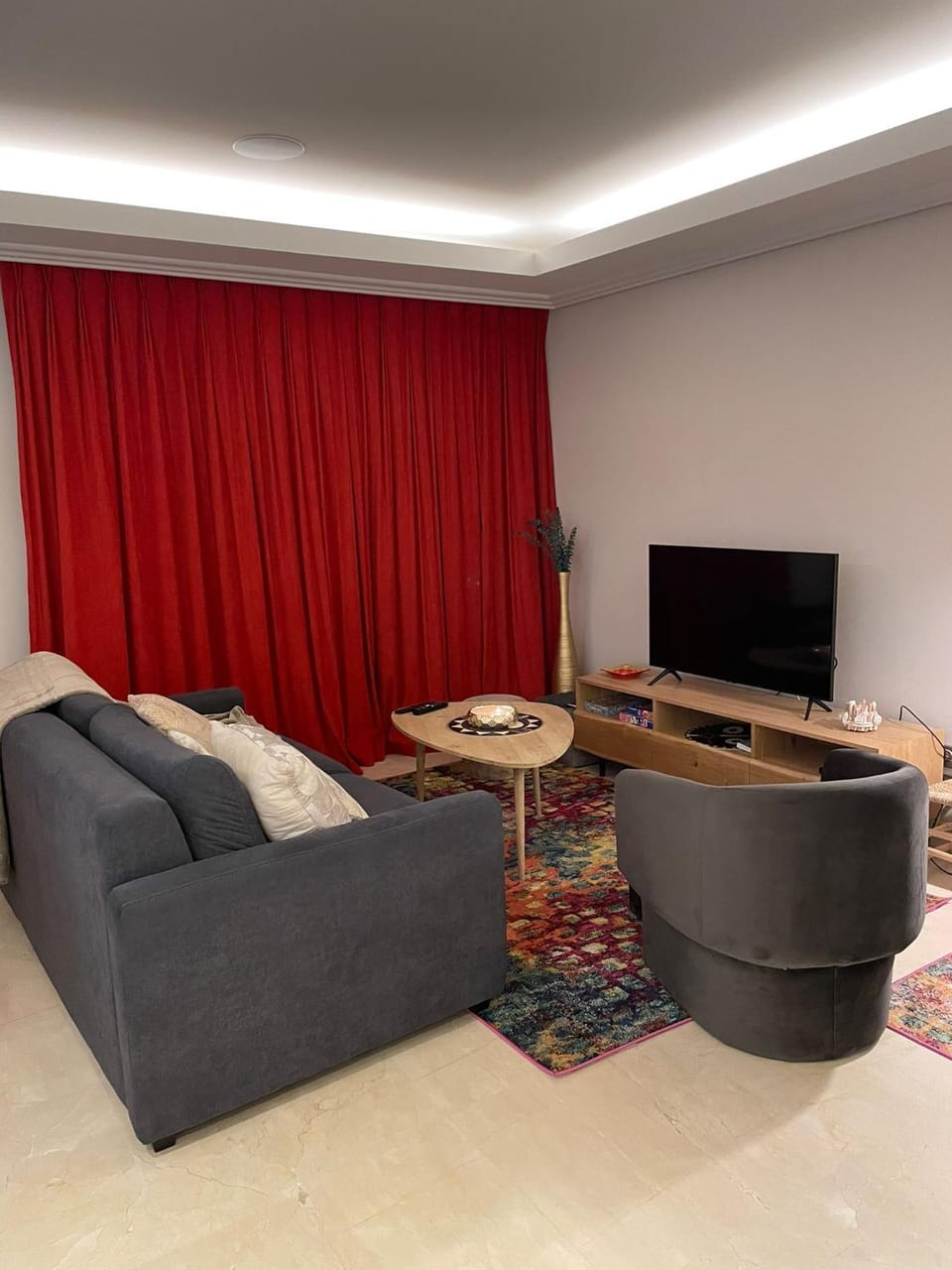 TV and multimedia, Seating area
