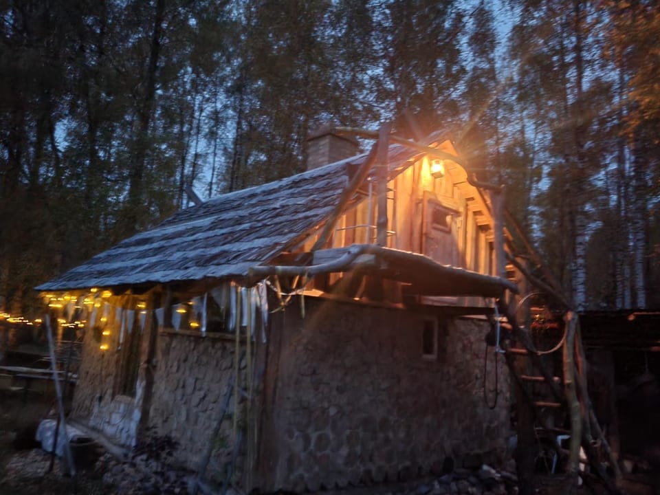 Baltās Raganiņas pirts House in Latvia