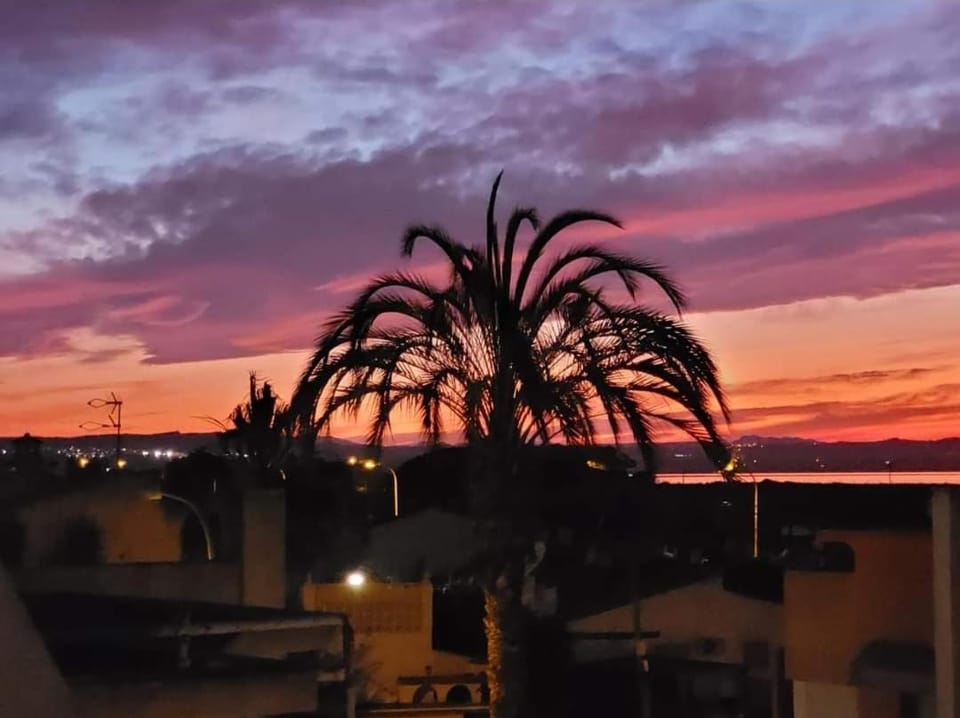 Natural landscape, Sunset