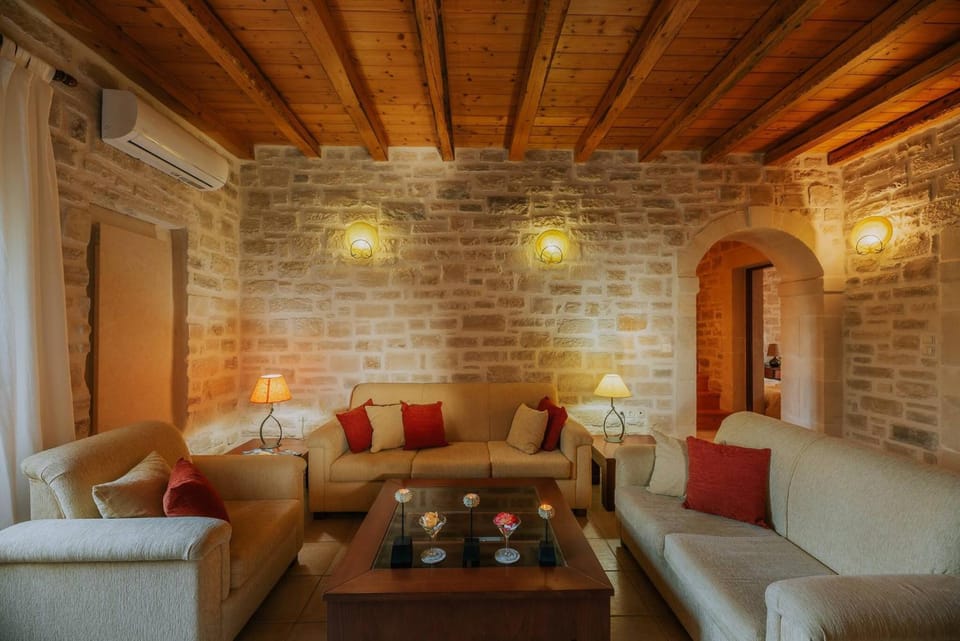 Villa Arianna With Breathtaking View Near Rethymno Villa in Crete