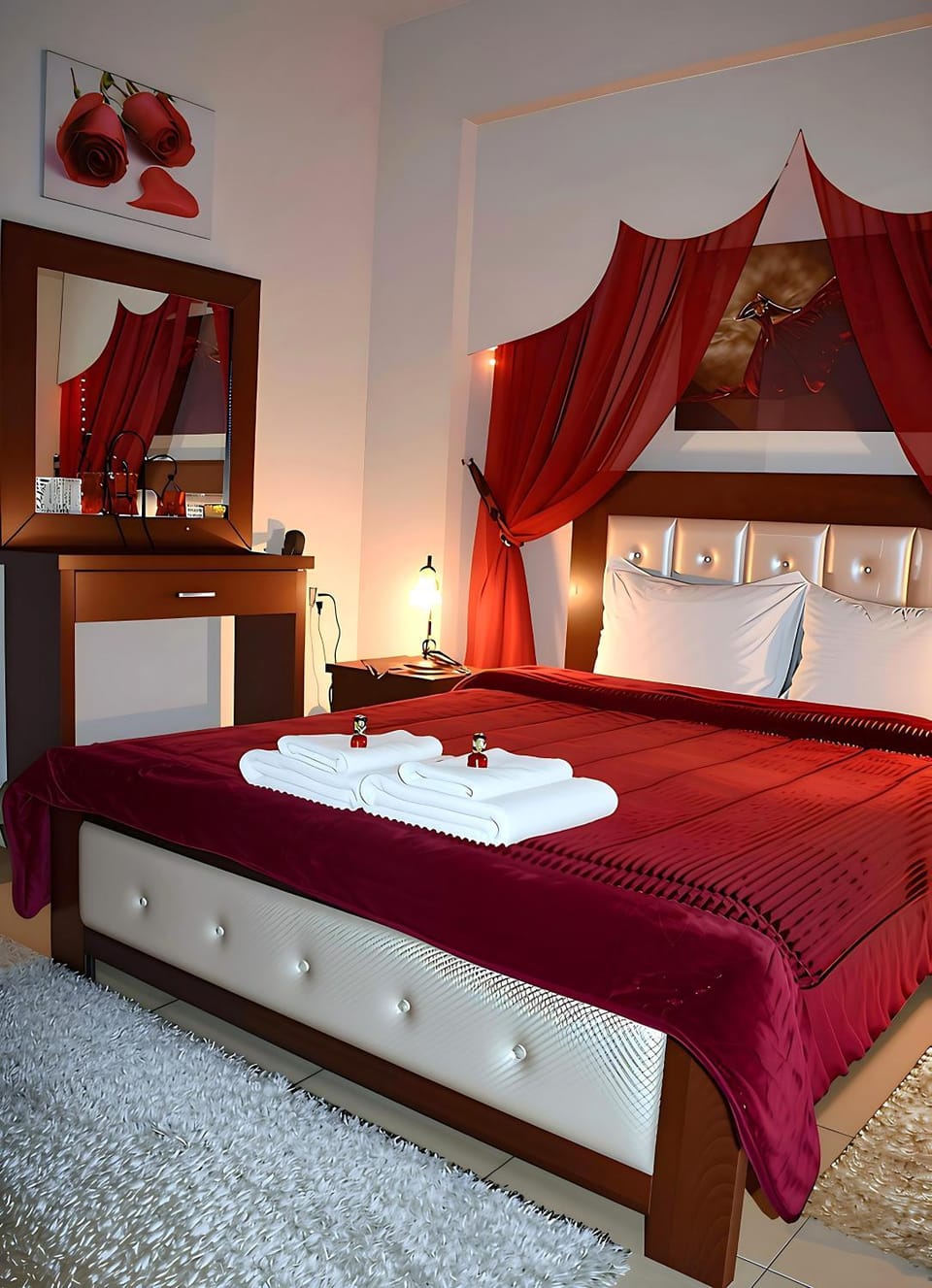 Shower, Hot Tub, Coffee/tea facilities, Kitchen or kitchenette, Garden view, Mountain view, internet, towels, air conditioner