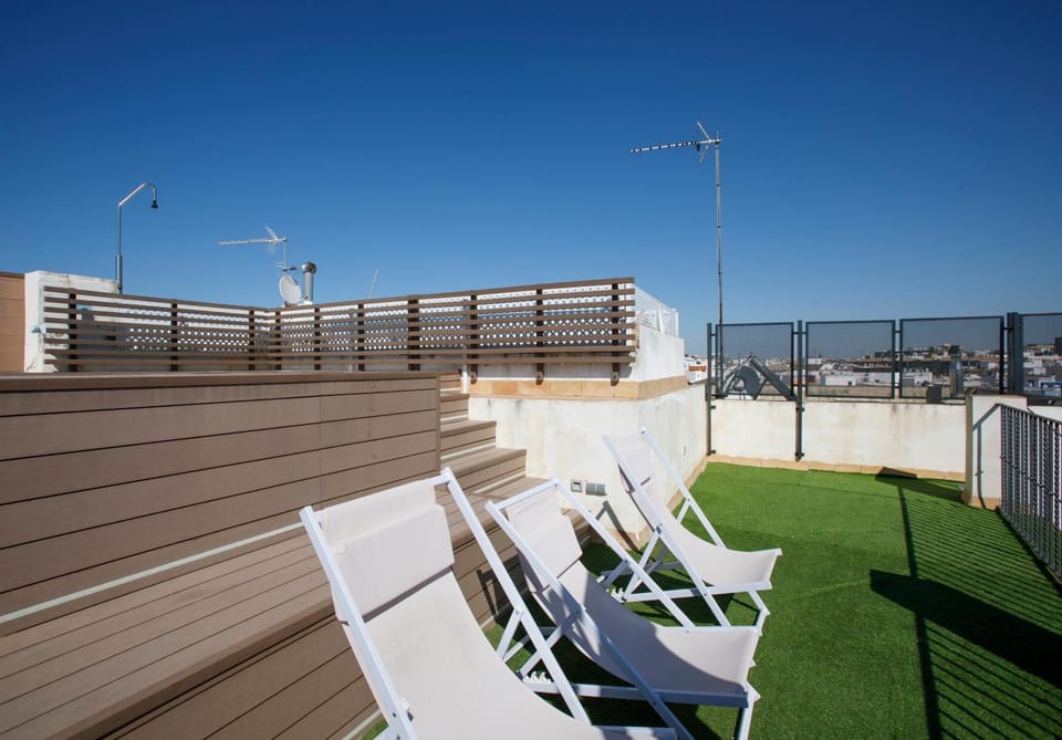 Day, Balcony/Terrace, sunbed
