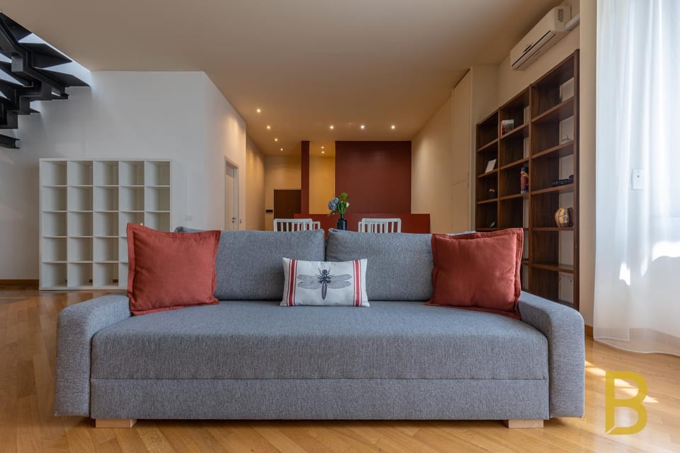 Living room, Seating area, Dining area, kitchen, air conditioner