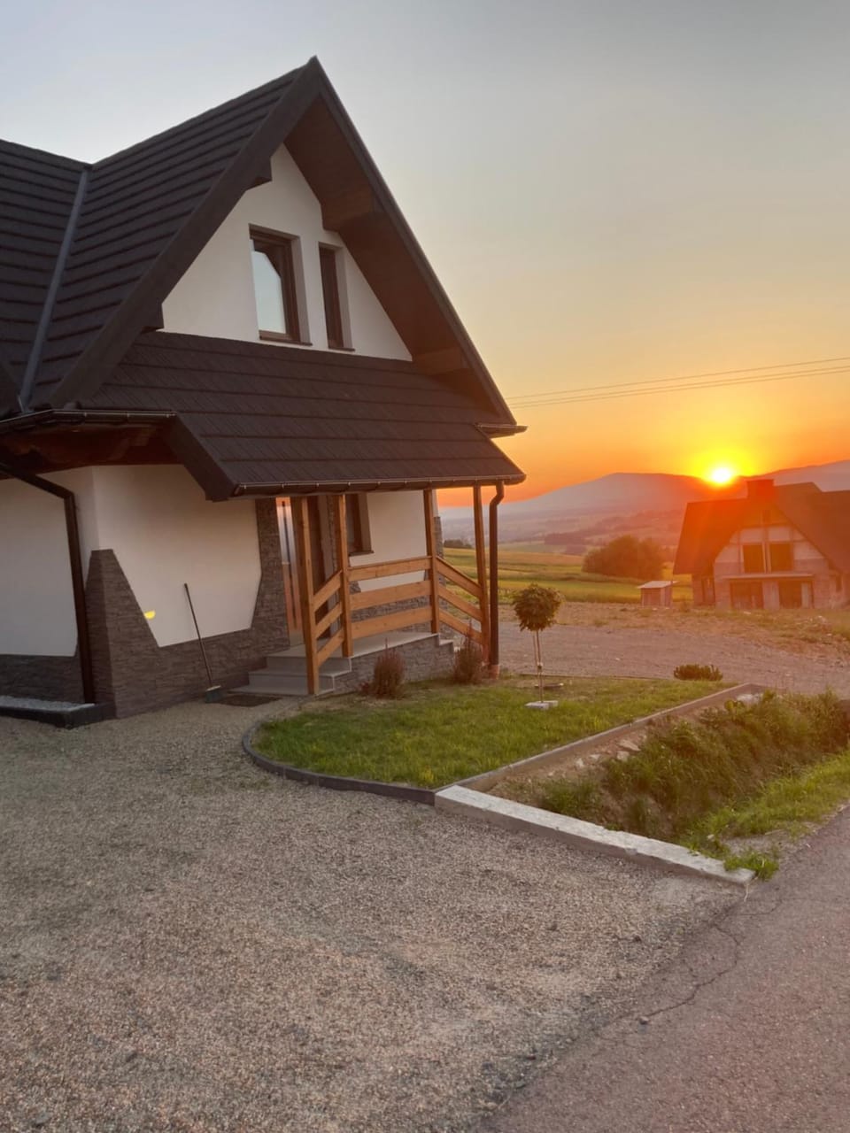 Property building, Day, Natural landscape, Sunset