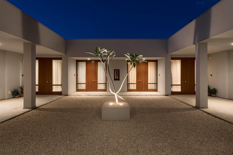 Patio, Garden, Inner courtyard view