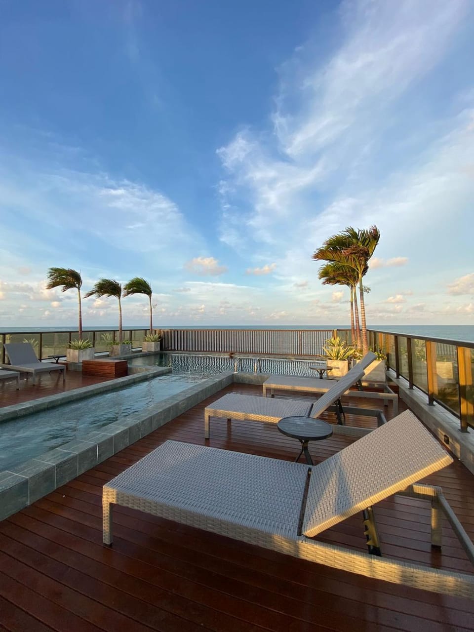 Day, Natural landscape, Pool view, Sea view, Swimming pool, sunbed