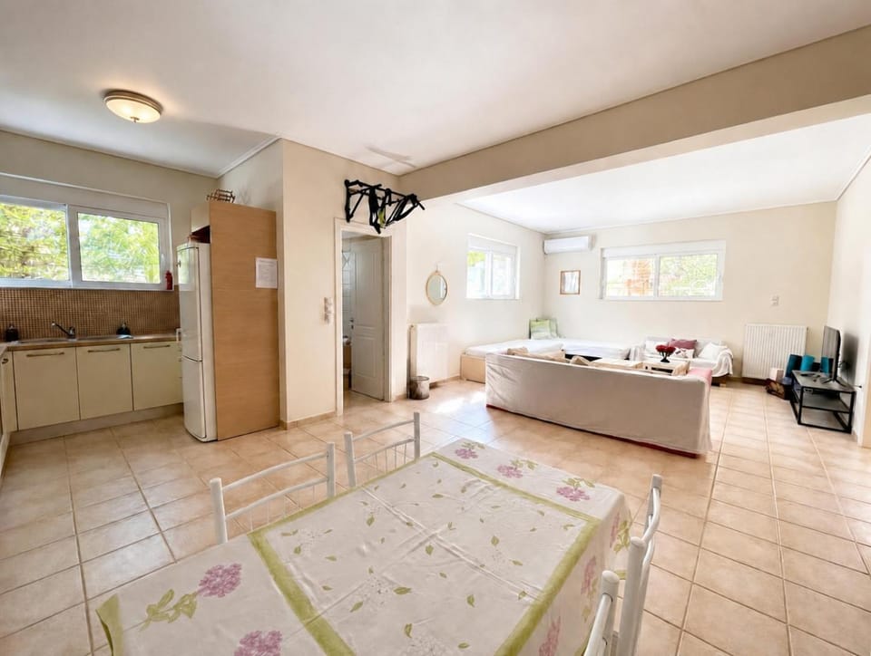 Living room, Photo of the whole room, Area and facilities, kitchen
