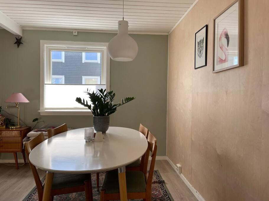 House in the center of Andenes House in Nordland, Norway