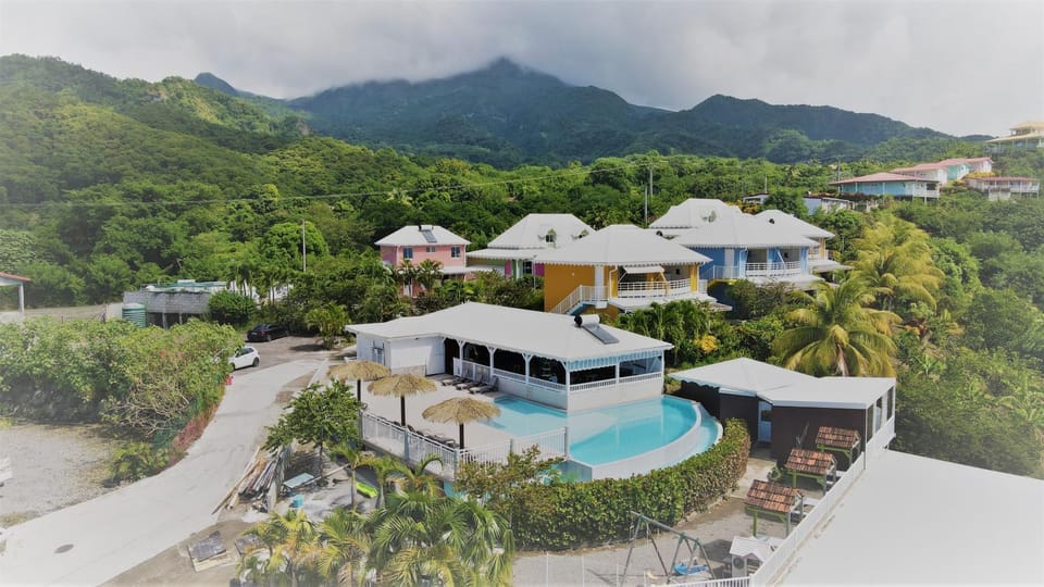 Bird's eye view, Mountain view, Pool view