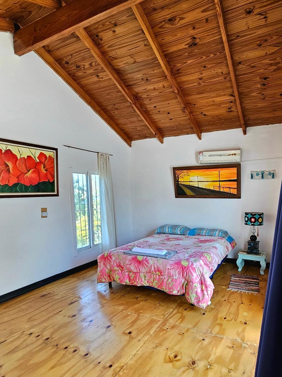 Bedroom, Garden view, air conditioner