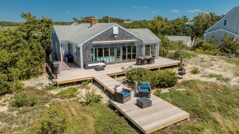 14463 - Waterfront Ocean View Deck Kayak WasherDryer and Central AC House in North Eastham