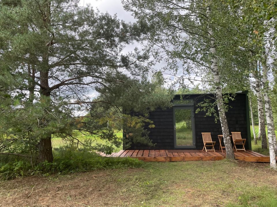 Kuldi Mirror House Chalet in Estonia