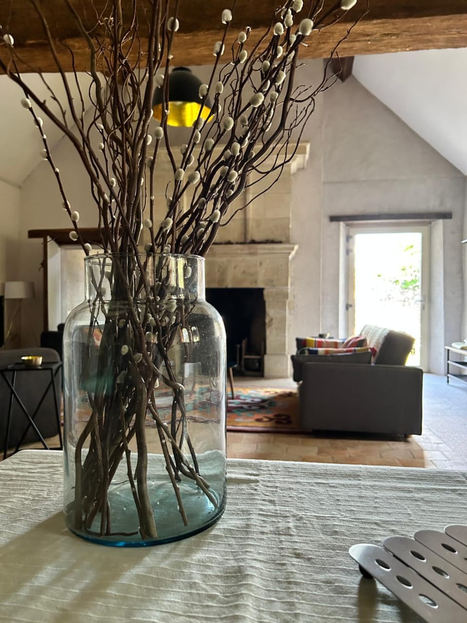 Living room, Garden view, Meals