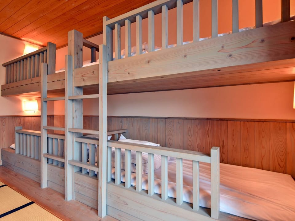Photo of the whole room, Bedroom, bunk bed