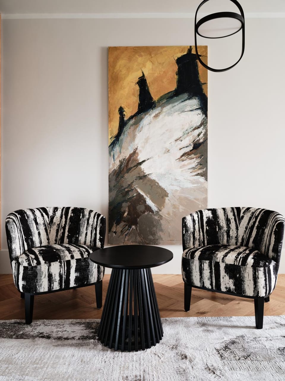 Decorative detail, Seating area