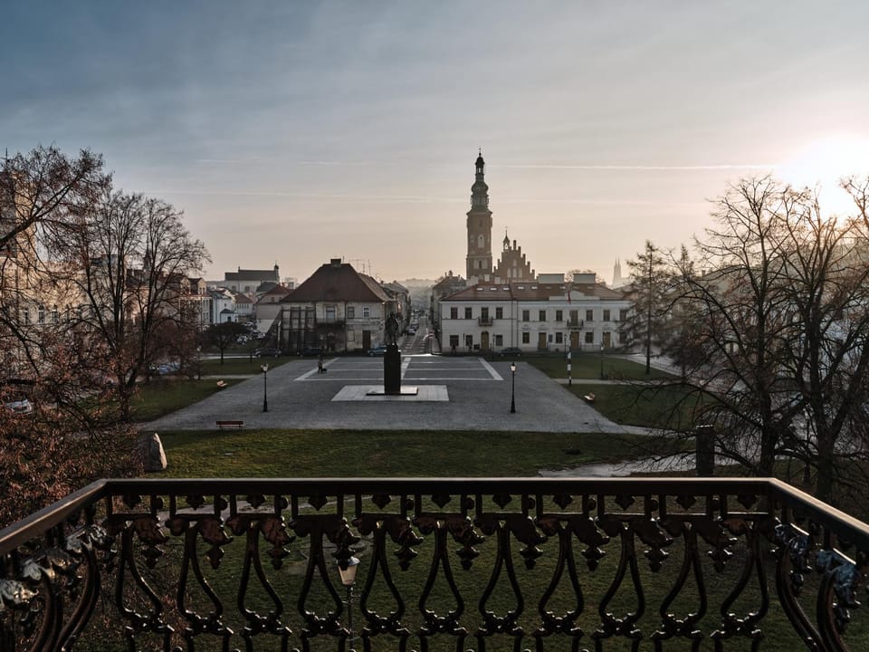Natural landscape, City view, Location, Sunrise