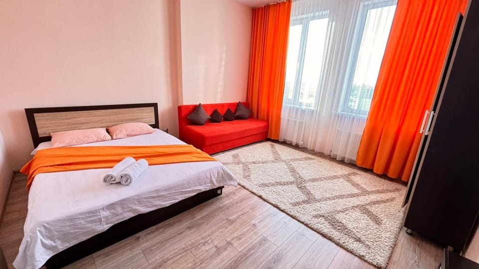 Светлая квартира , с видом на набережную. Apartment in Kazakhstan