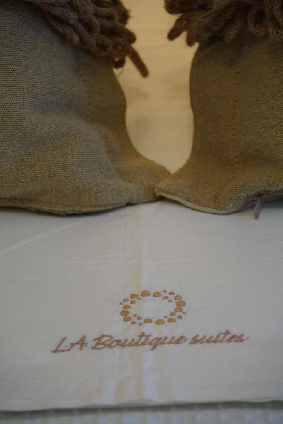 Bed, Property logo or sign, Logo/Certificate/Sign