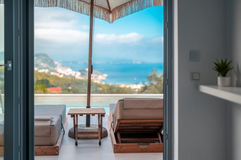 Bedroom, Sea view