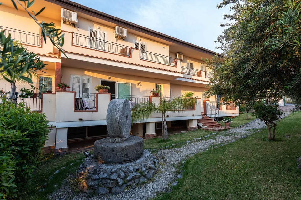 Property building, Garden view