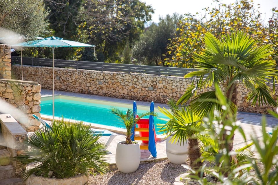 Villa ANNA-LENA with pool close to sandy beach Villa in Primorje-Gorski Kotar County