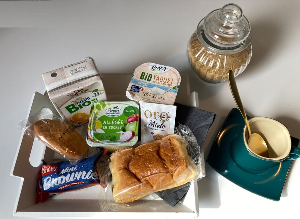 Food and drinks, Breakfast, Continental breakfast