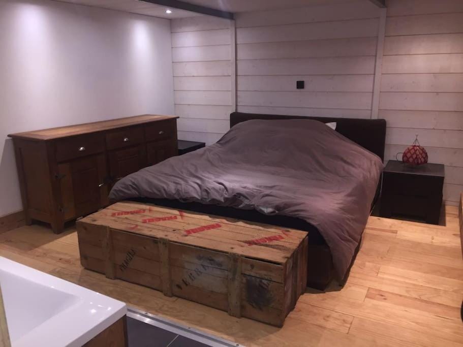 Appartement une chambre dans ancienne ferme Apartment in Saint-Gervais-Bains