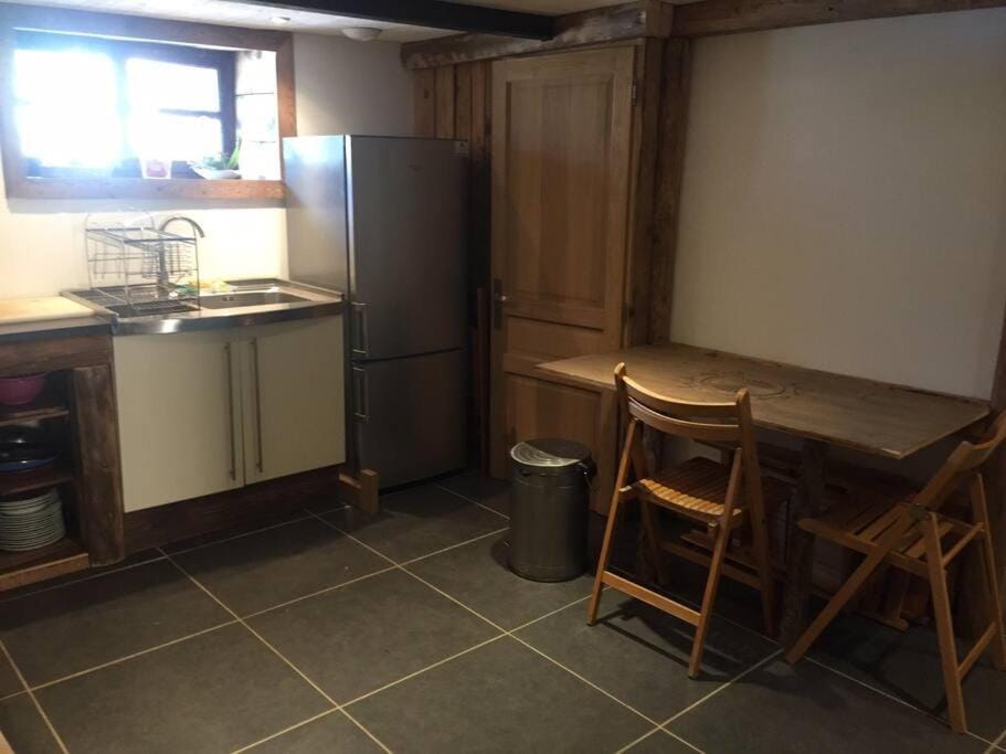Appartement une chambre dans ancienne ferme Apartment in Saint-Gervais-Bains