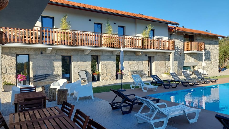 Property building, Patio, View (from property/room), Balcony/Terrace, Pool view, Swimming pool, sunbed