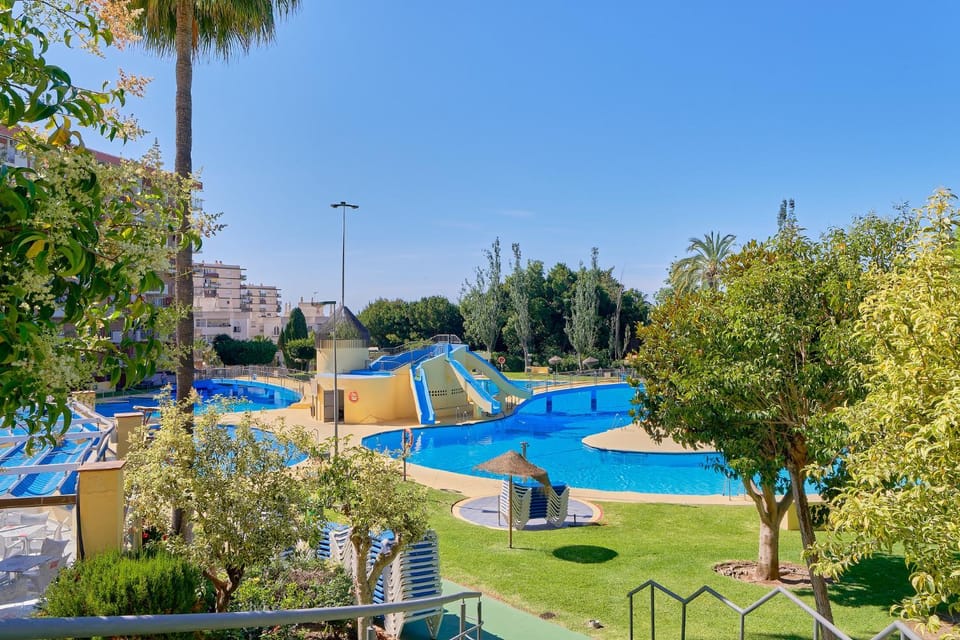 Patio, Day, Children play ground, Garden, Garden view, Pool view, Swimming pool, sunbed