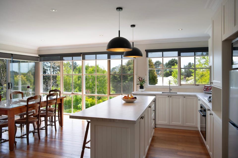 Churchills - outstanding views over Daylesford House in Daylesford