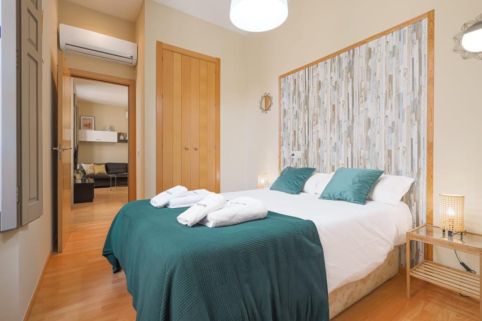 Living room, Bedroom, wardrobe, air conditioner