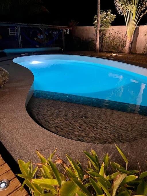 Night, Swimming pool