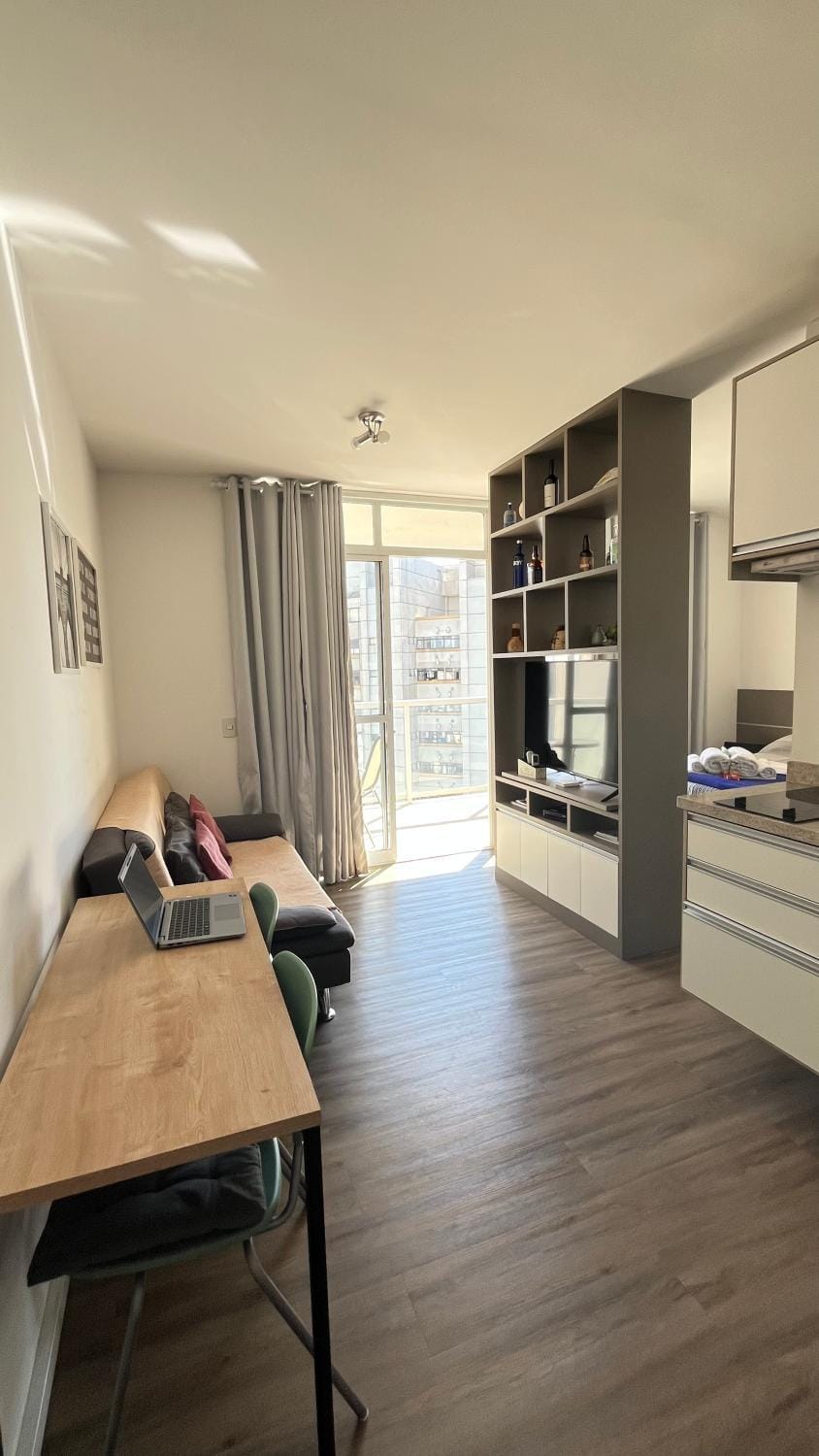 Flat Completo na Ponte Estaiada SP Apartment in Sao Paulo City