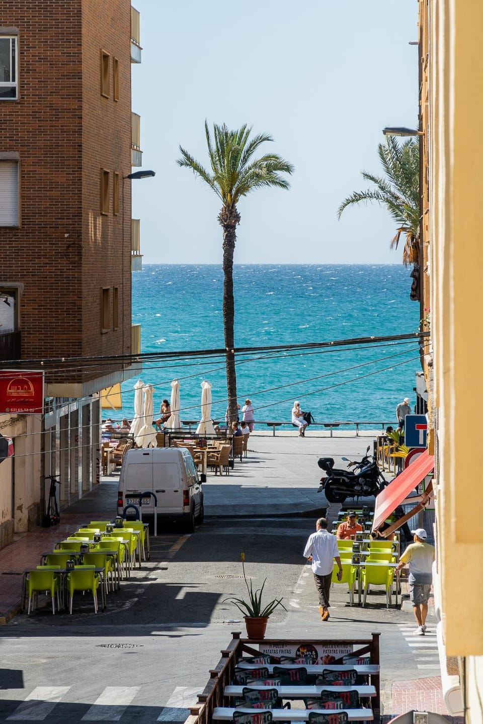 Nearby landmark, View (from property/room), Balcony/Terrace, Beach, Evening entertainment, Location, sunbed