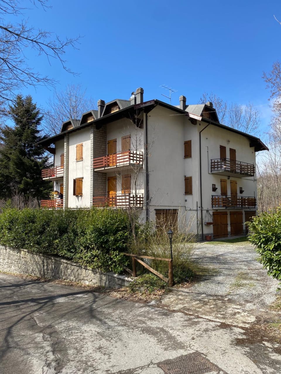 Property building, Spring, Day