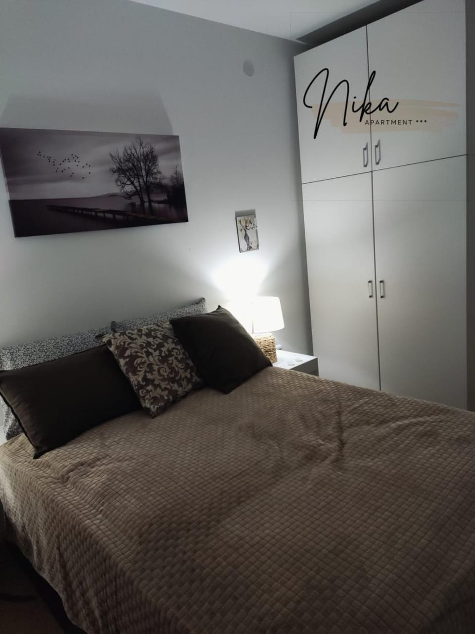 Bed, Bedroom, wardrobe