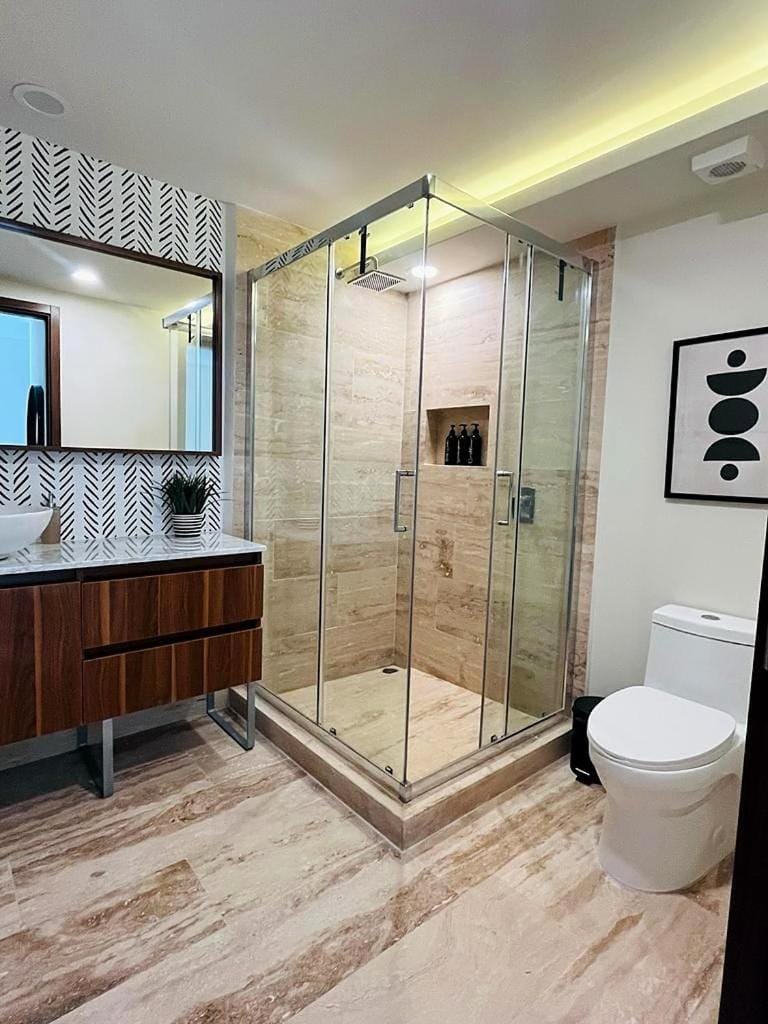 Shower, Bathroom