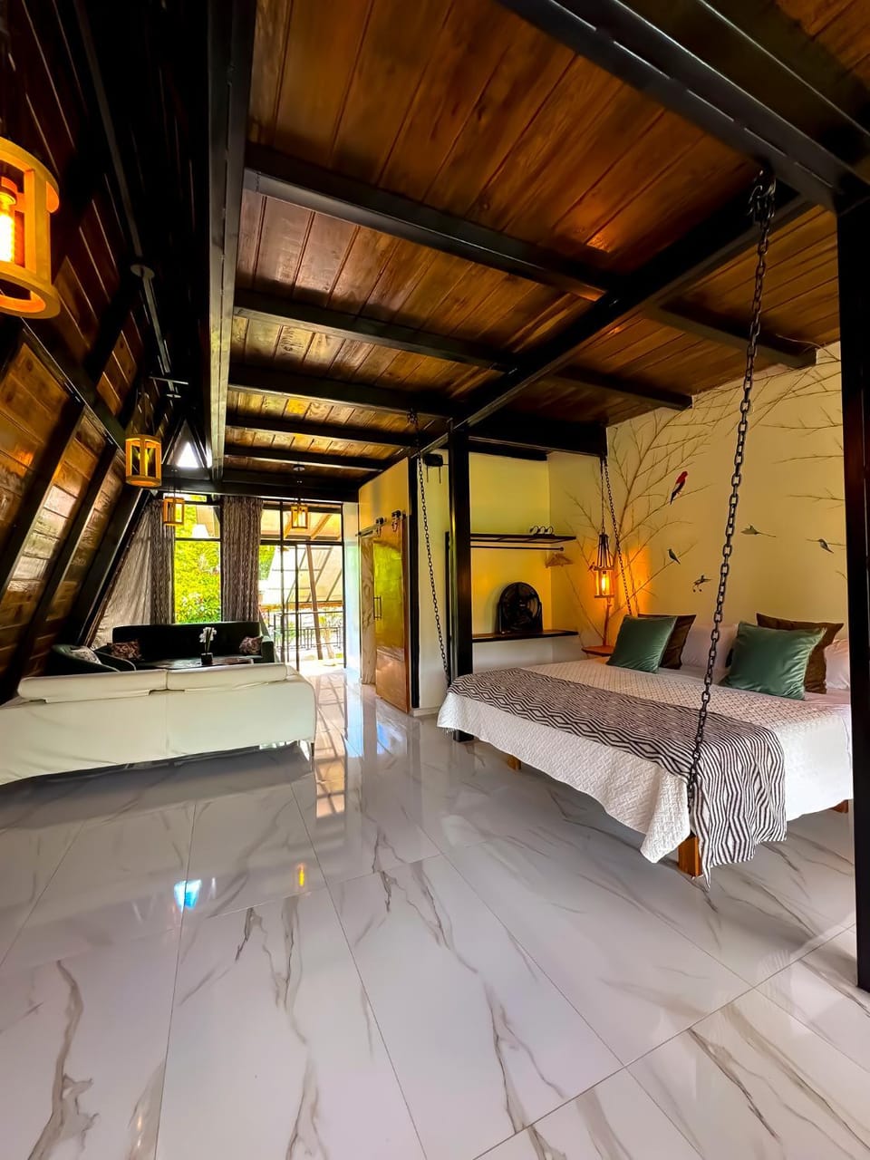 Photo of the whole room, Bedroom