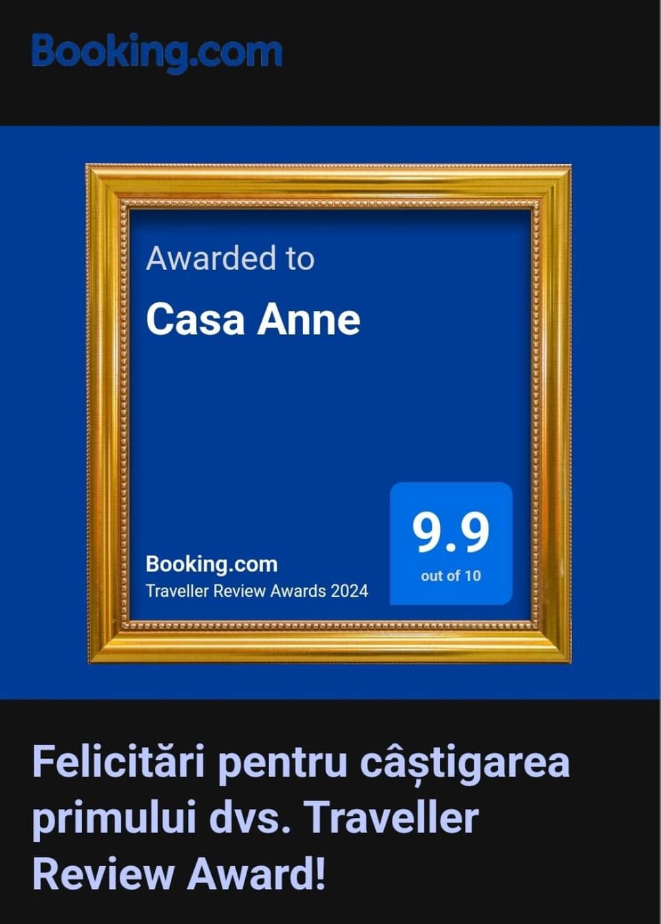 Certificate/Award