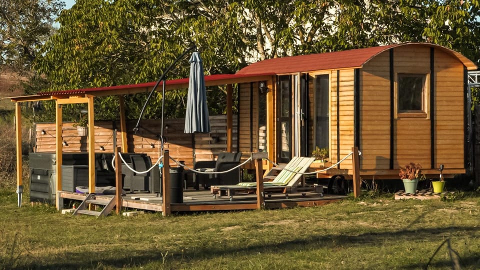 Roulotte „douceur“ Chalet in Occitanie