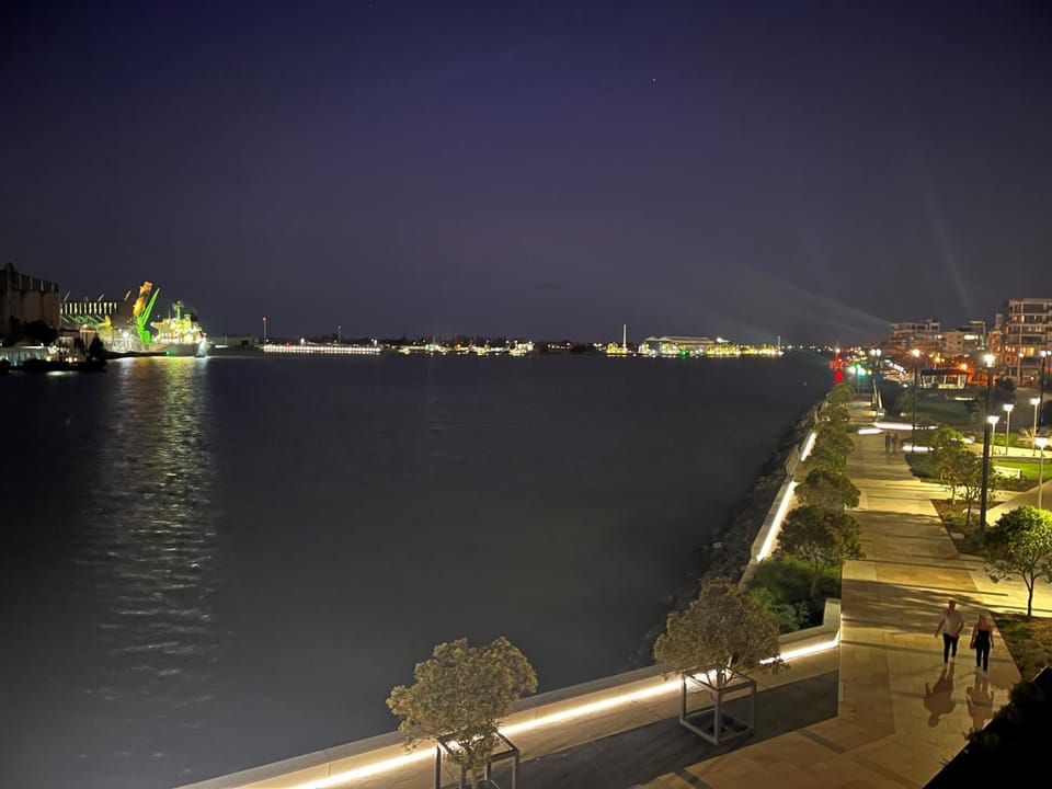 Night, Sea view