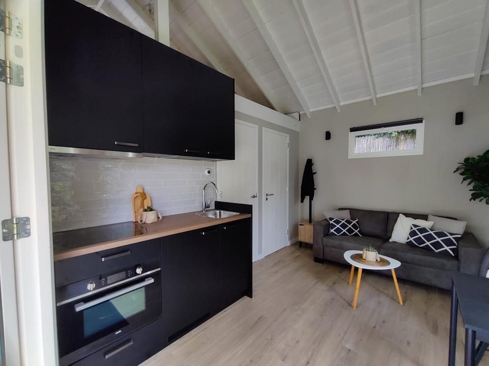 Kitchen or kitchenette, Living room, Seating area, minibar