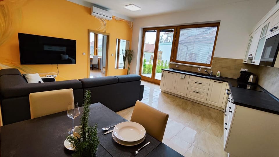 TV and multimedia, Kitchen or kitchenette, Living room, Seating area, Dining area, minibar, pet friendly
