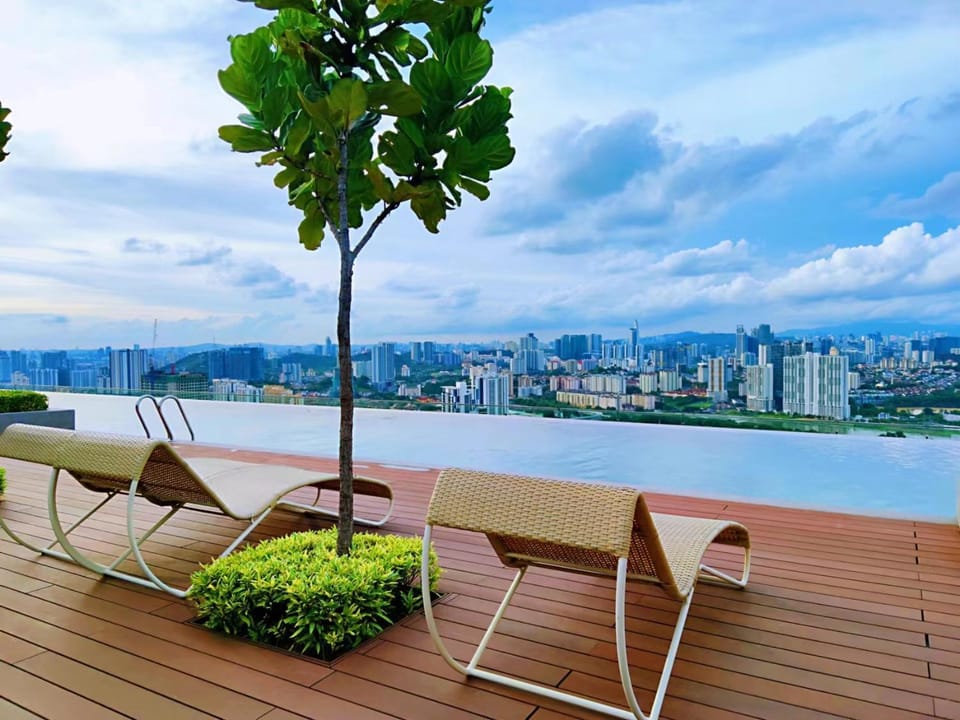 Natural landscape, City view, Pool view, Swimming pool