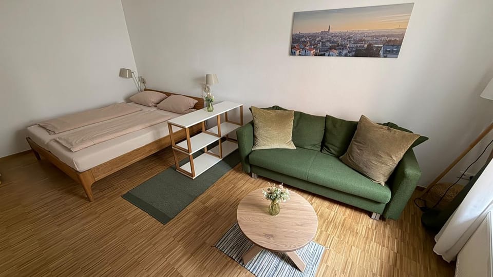 Living room, Bedroom