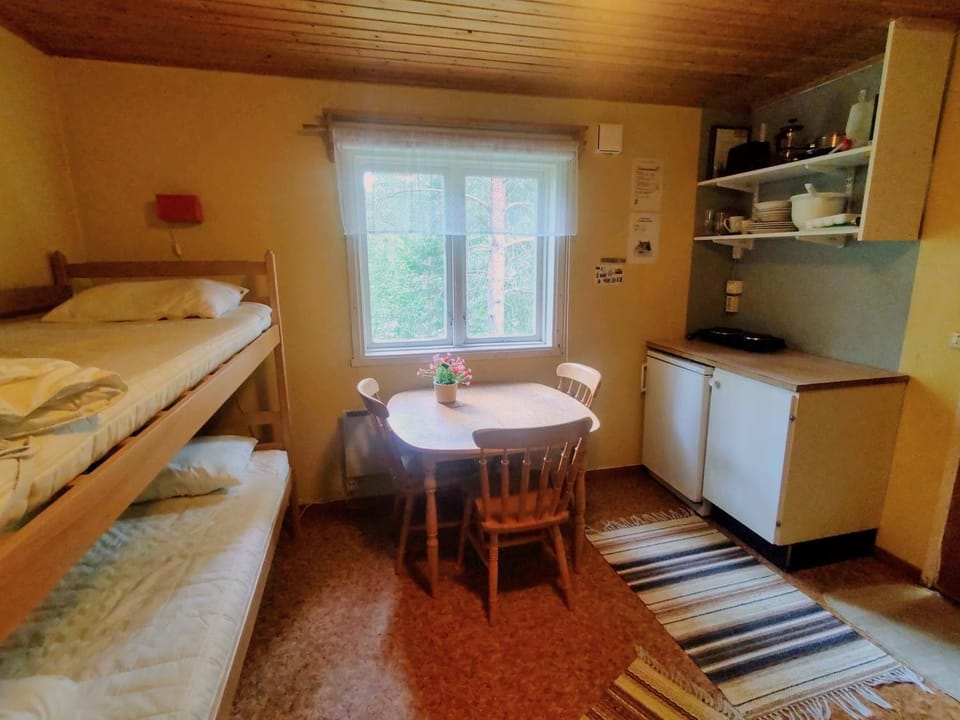 Bed, Kitchen or kitchenette, Photo of the whole room, Bedroom